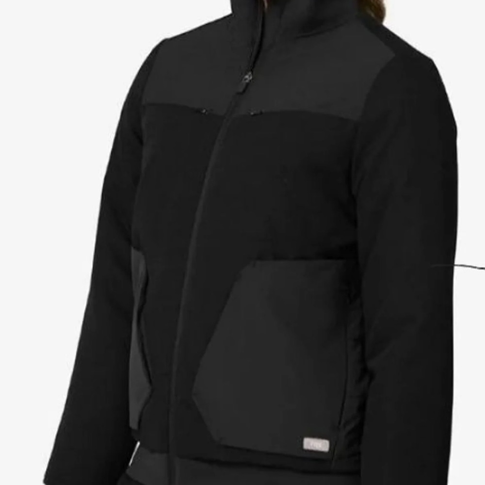 FIGS | Morven Insulated Jacket | size Medium | Black